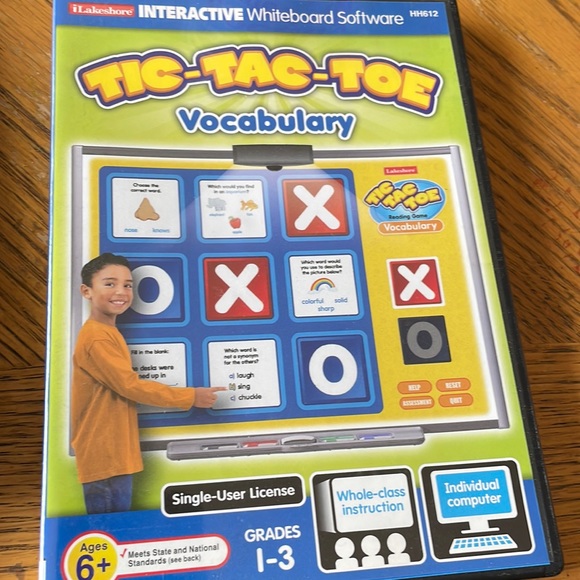 Other - Tic-Tac-Toe Vocabulary PC/MAC Software